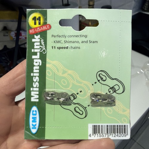 Kmc bicycle chain missing link - missing,