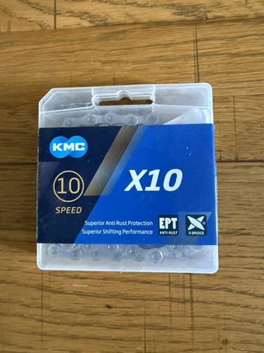Kmc x10 speed bike chain - bike,
